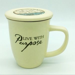 Live With Purpose Coffee Mug Lid ABBEY PRESS 2012